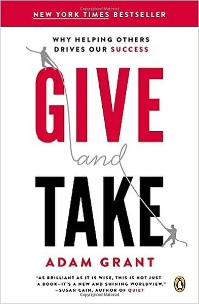 Portada de «Give and Take», de Adam Grant